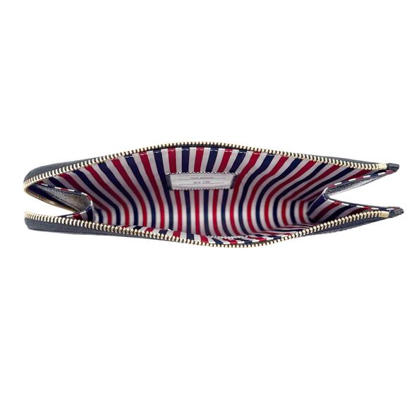 THOM BROWNE Mini Pebble Grain Gusset Folio - Picture 6 of 14